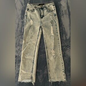 Indigo Rein Women’s Straight Leg Jeans, US Size 1/24